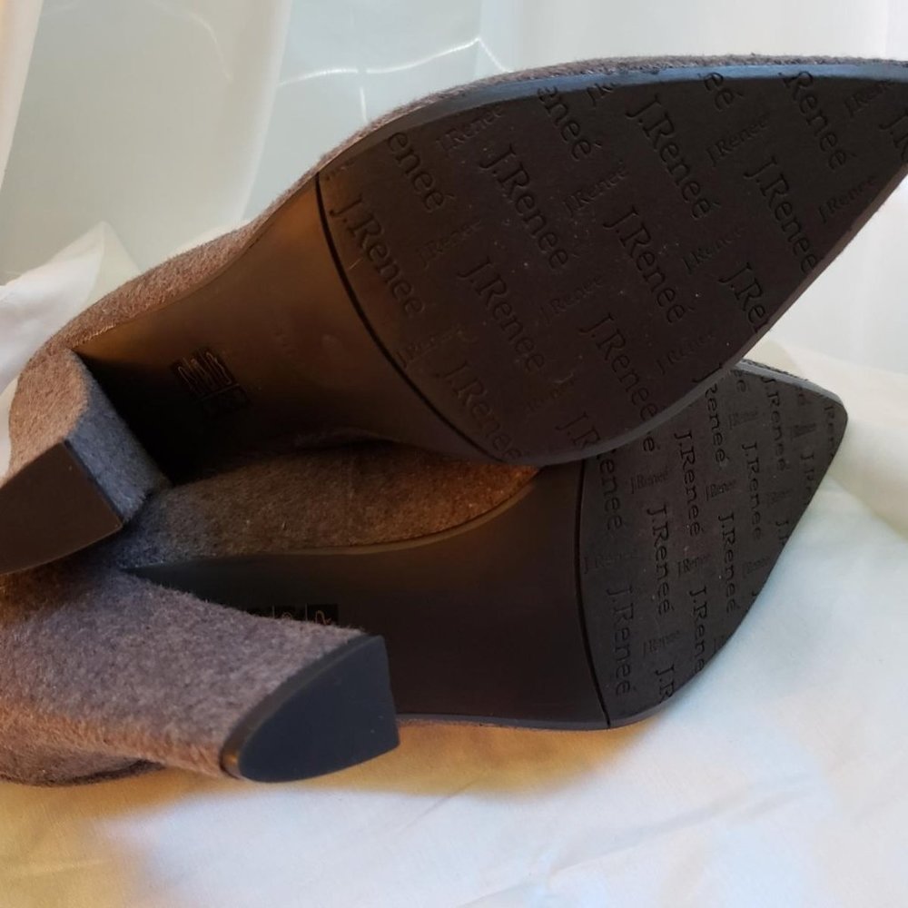 NEW J. Renee Madisson Gray Heels In Size 11 - Picture 5 of 6